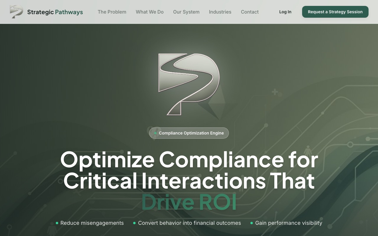 Stratpath site preview