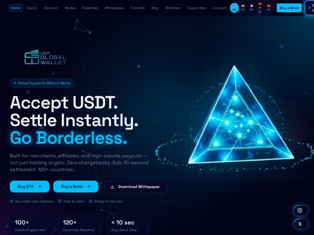 G-Wallet site preview