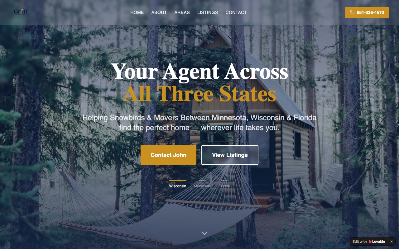 Snowbird States Hub real estate preview