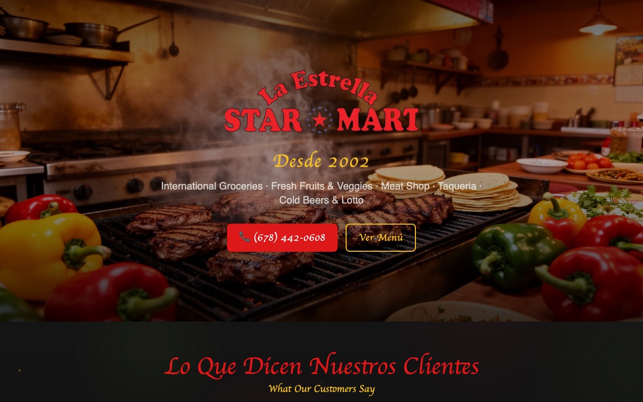 Star Mart site preview